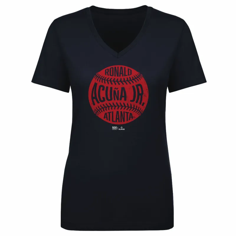 Ronald Acuna Jr. Atlanta Vintage Baseball WHT sold by 500 Level
