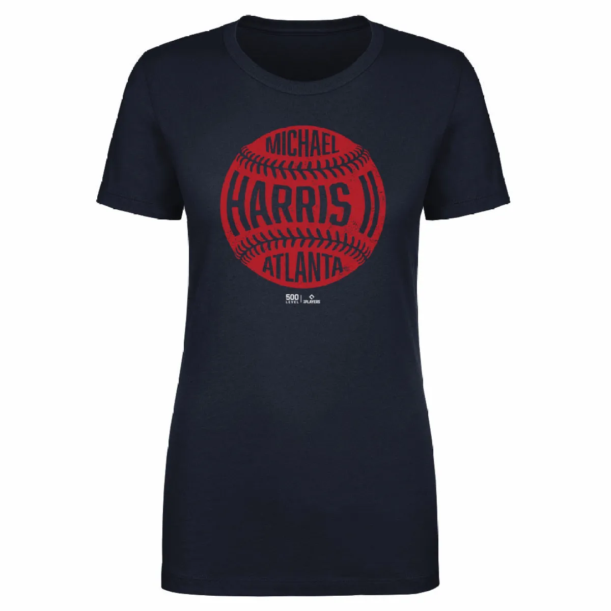 Michael Harris II Atlanta Vintage Baseball WHT sold by 500 Level