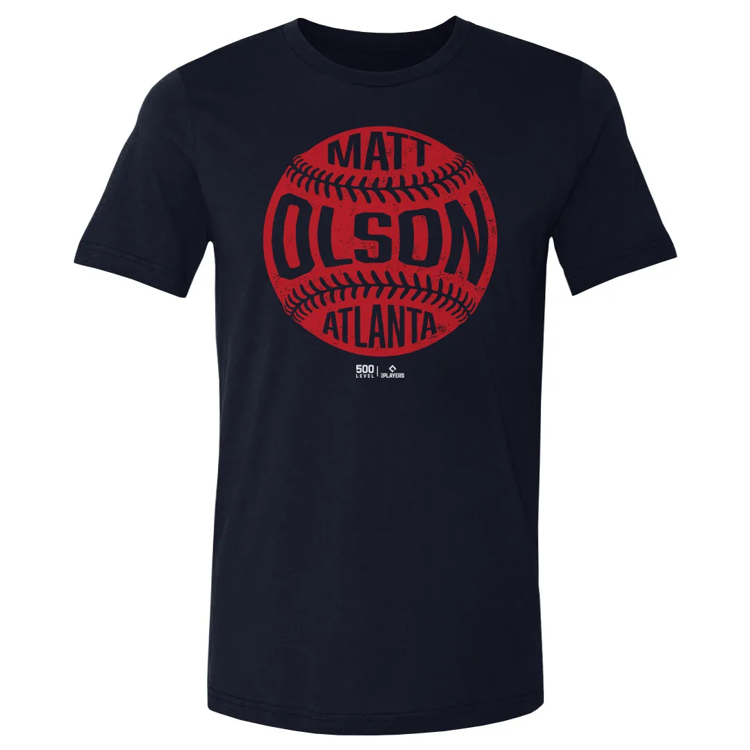 Matt Olson Atlanta Vintage Baseball WHT sold by 500 Level