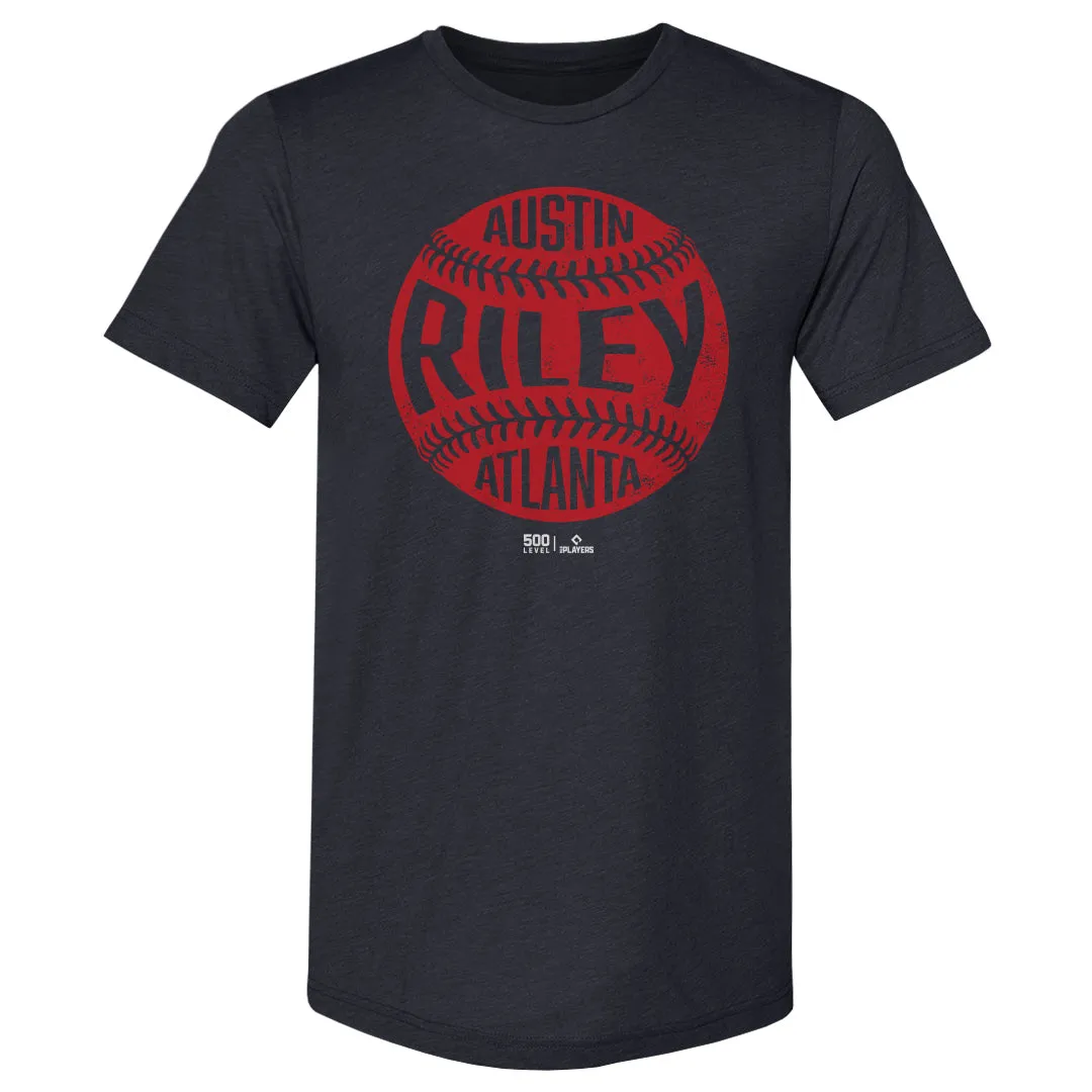 Austin Riley Atlanta Vintage Baseball WHT sold by 500 Level