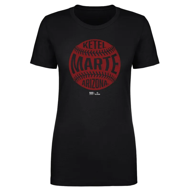 Ketel Marte Arizona Vintage Baseball WHT sold by 500 Level