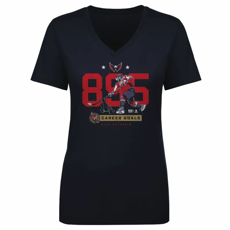 Alex Ovechkin Washington Capitals 895 Career Goals Number WHT sold by 500 Level