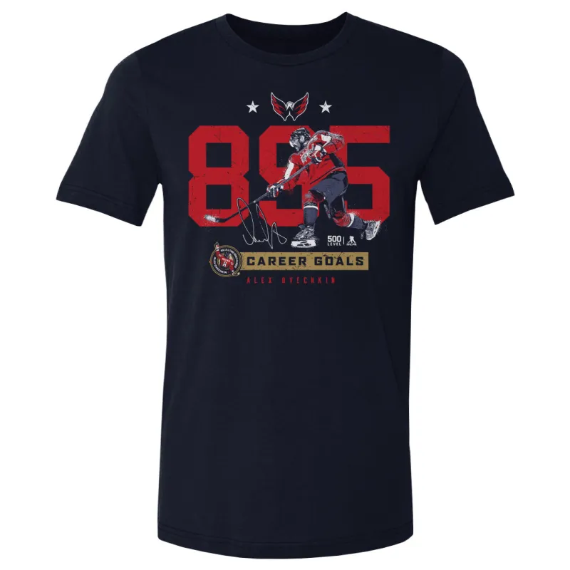 Alex Ovechkin Washington Capitals 895 Career Goals Number WHT sold by 500 Level