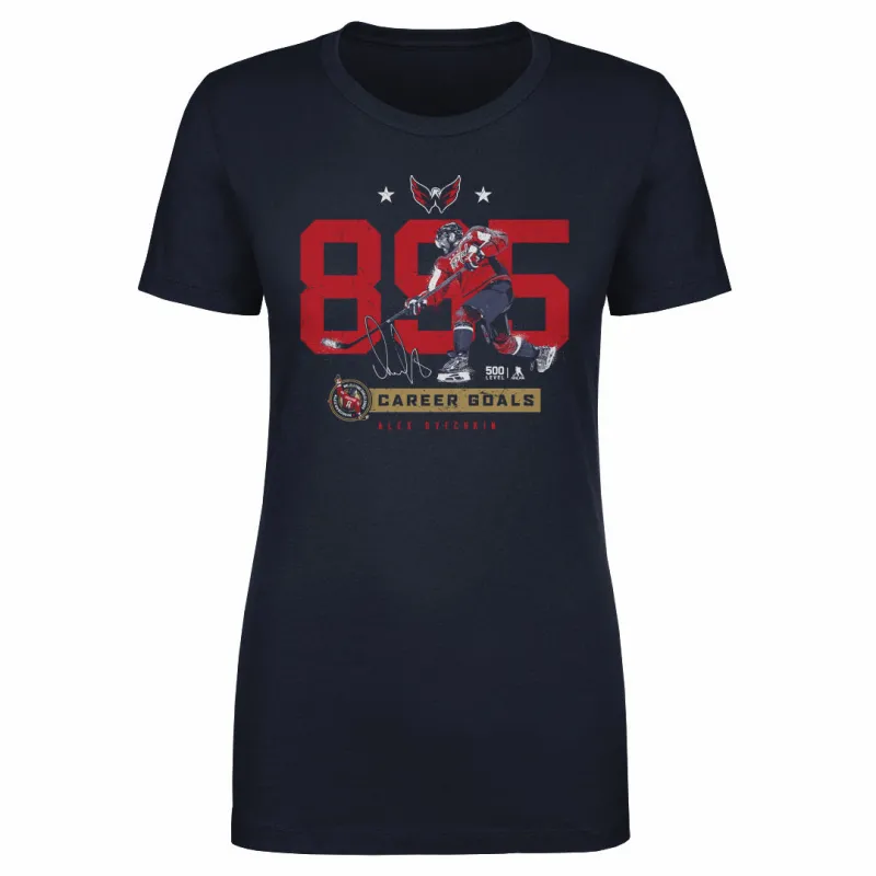 Alex Ovechkin Washington Capitals 895 Career Goals Number WHT sold by 500 Level