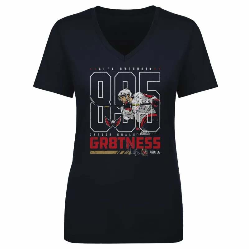 Alex Ovechkin Washington Capitals 895 Career Goals Outline WHT sold by 500 Level