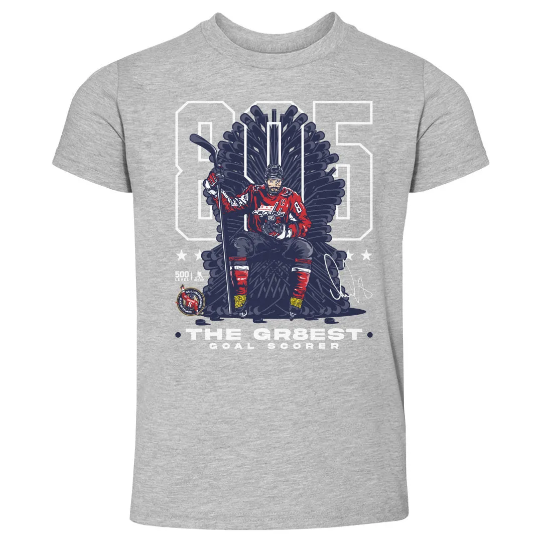 Alex Ovechkin Washington Capitals 895 Career Goals Throne WHT sold by 500 Level product image thumbnail 2