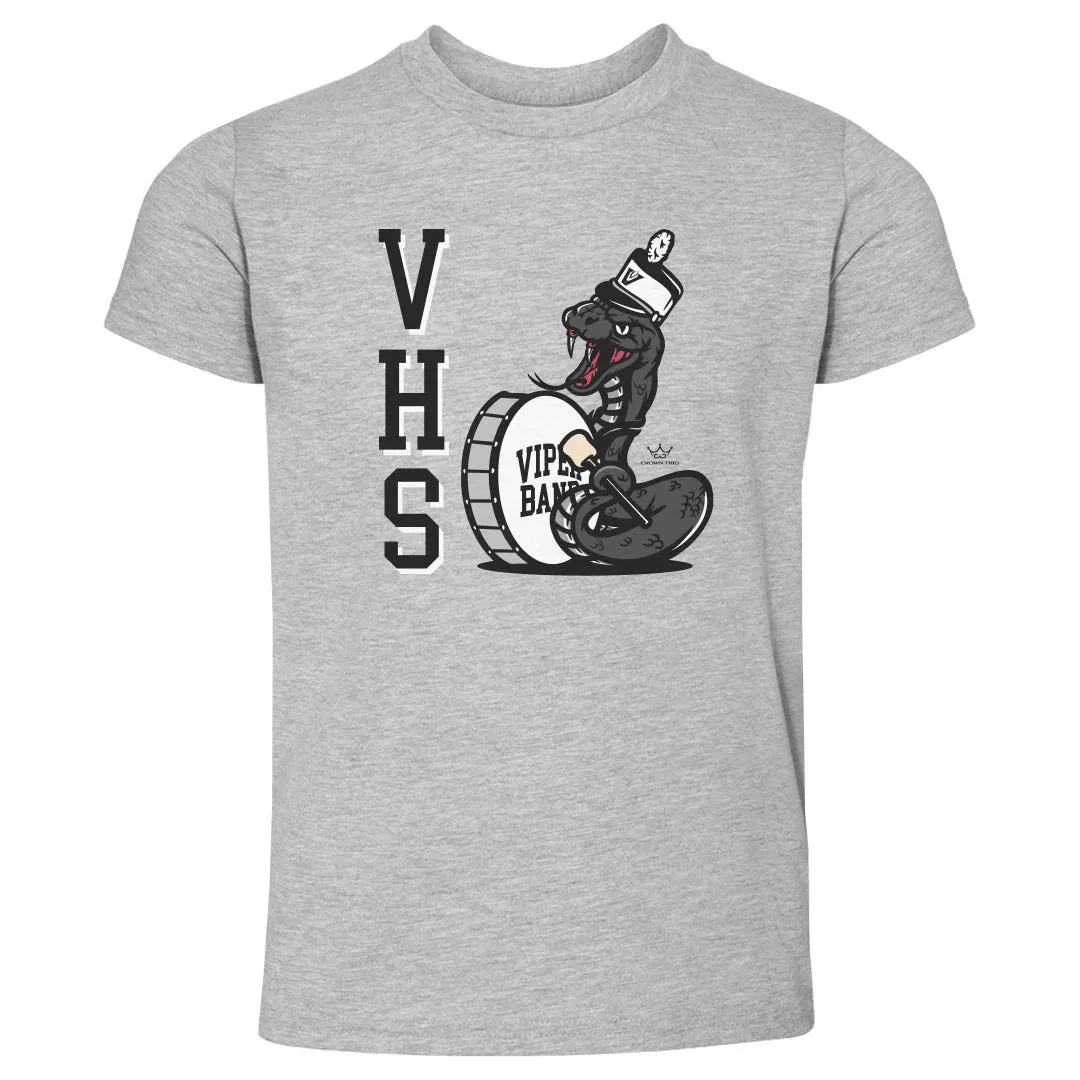 Crown Trio Vandegrift Vipers Marching Band Snake WHT sold by 500 Level