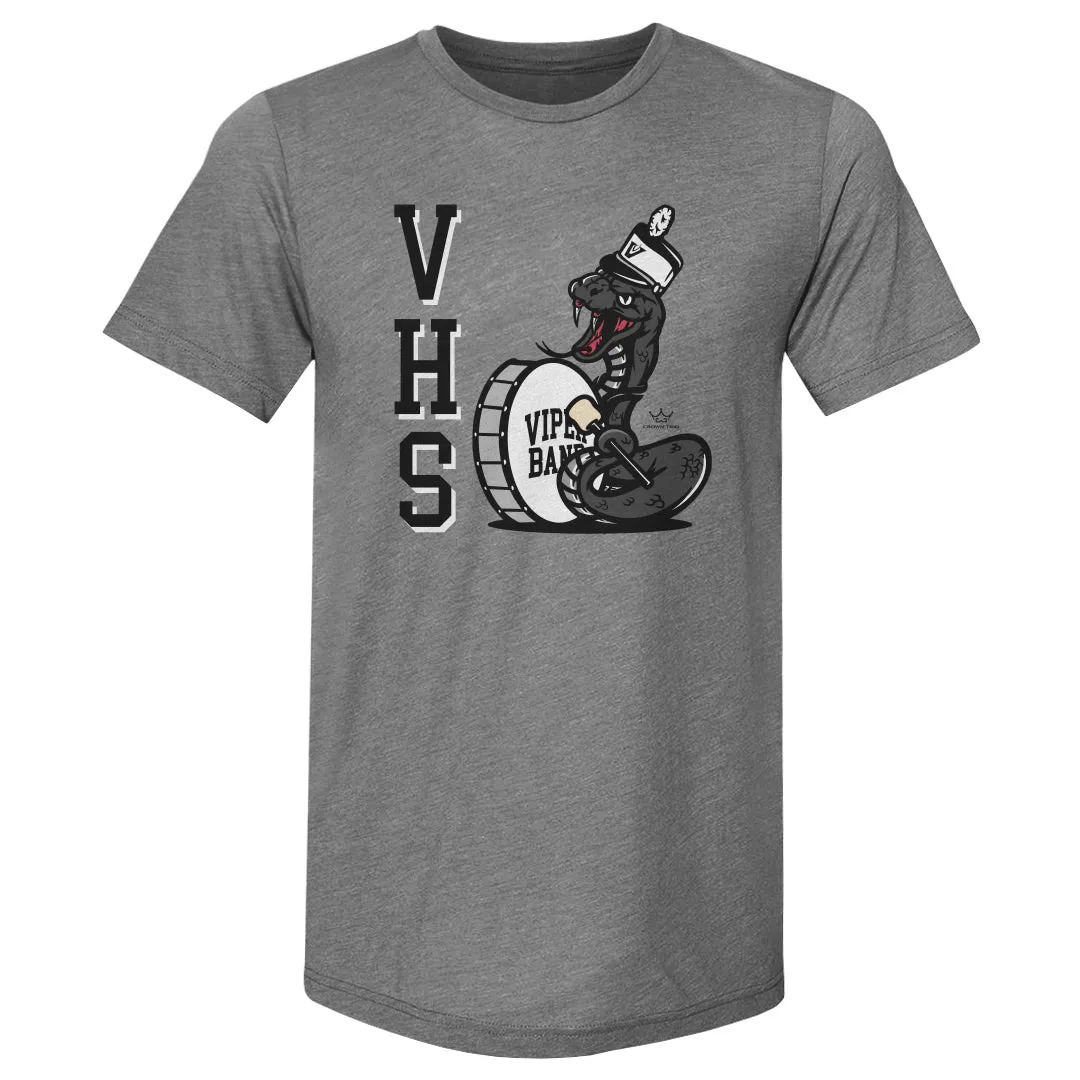 Crown Trio Vandegrift Vipers Marching Band Snake WHT sold by 500 Level