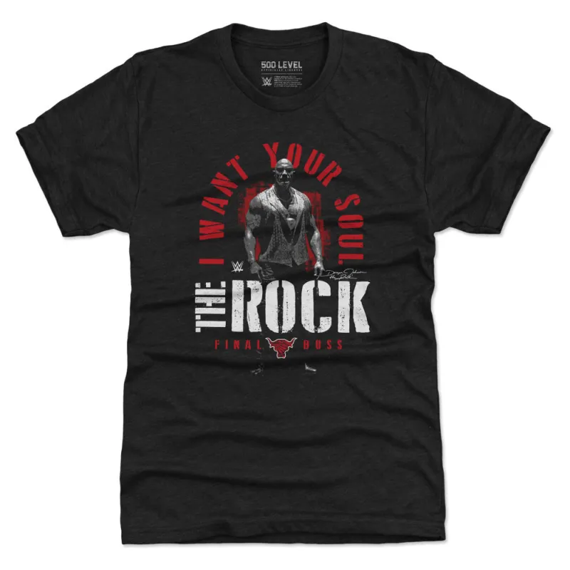 The Rock I Want Your Soul WHT sold by 500 Level