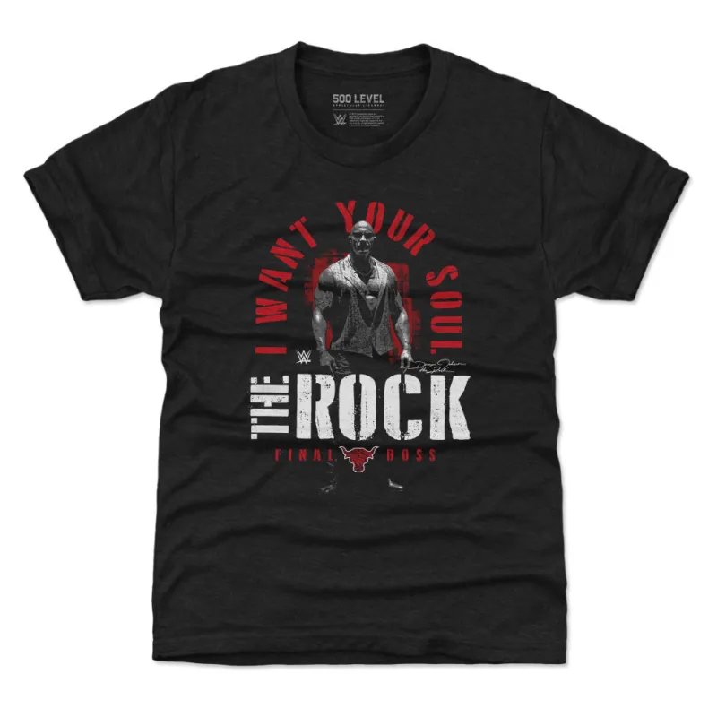 The Rock I Want Your Soul WHT sold by 500 Level