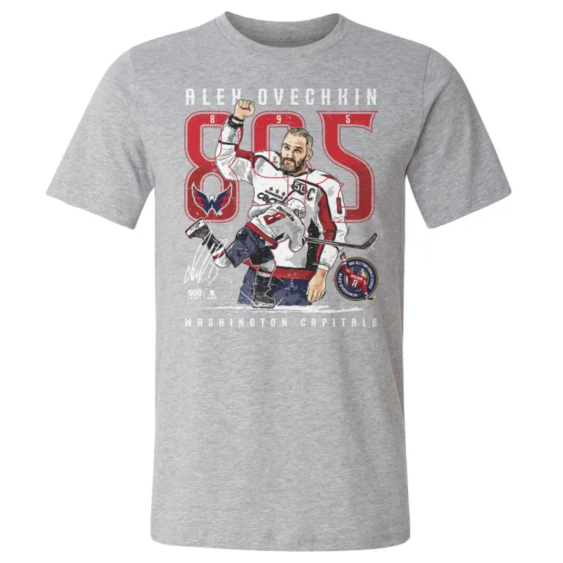 Alex Ovechkin Washington Capitals 895 Career Goals The Shot WHT sold by 500 Level