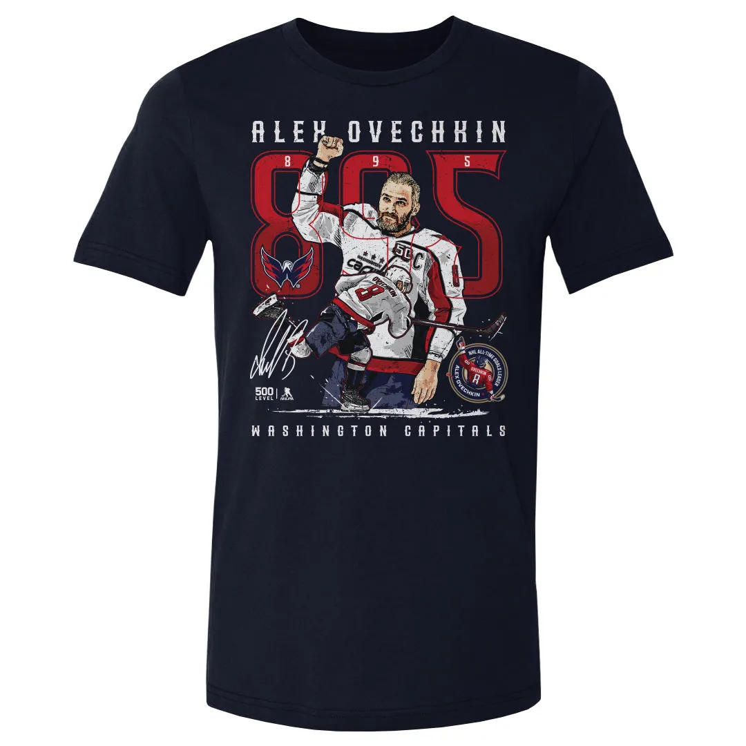 Alex Ovechkin Washington Capitals 895 Career Goals The Shot WHT sold by 500 Level product image thumbnail 2