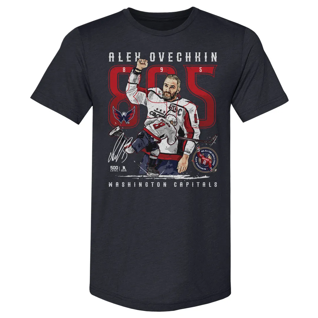 Alex Ovechkin Washington Capitals 895 Career Goals The Shot WHT sold by 500 Level product image thumbnail 2