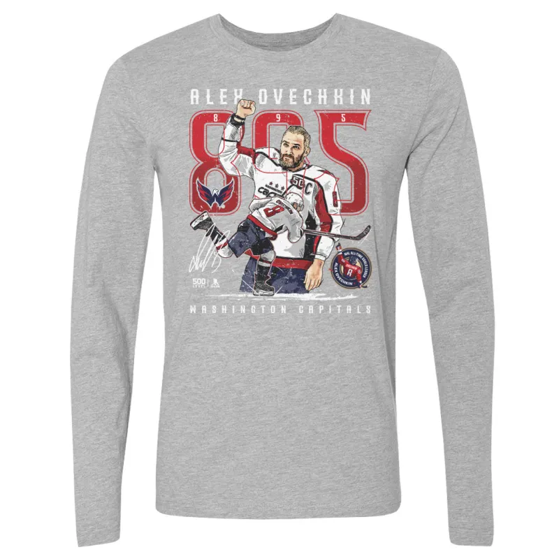 Alex Ovechkin Washington Capitals 895 Career Goals The Shot WHT sold by 500 Level