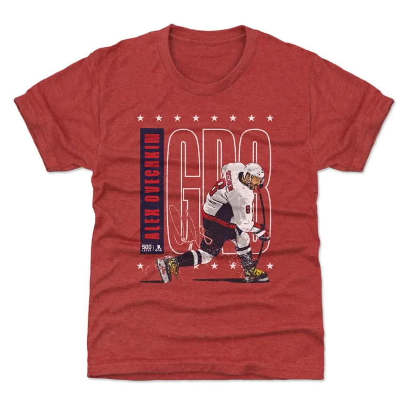 Alex Ovechkin Washington GR8 Outline WHT sold by 500 Level
