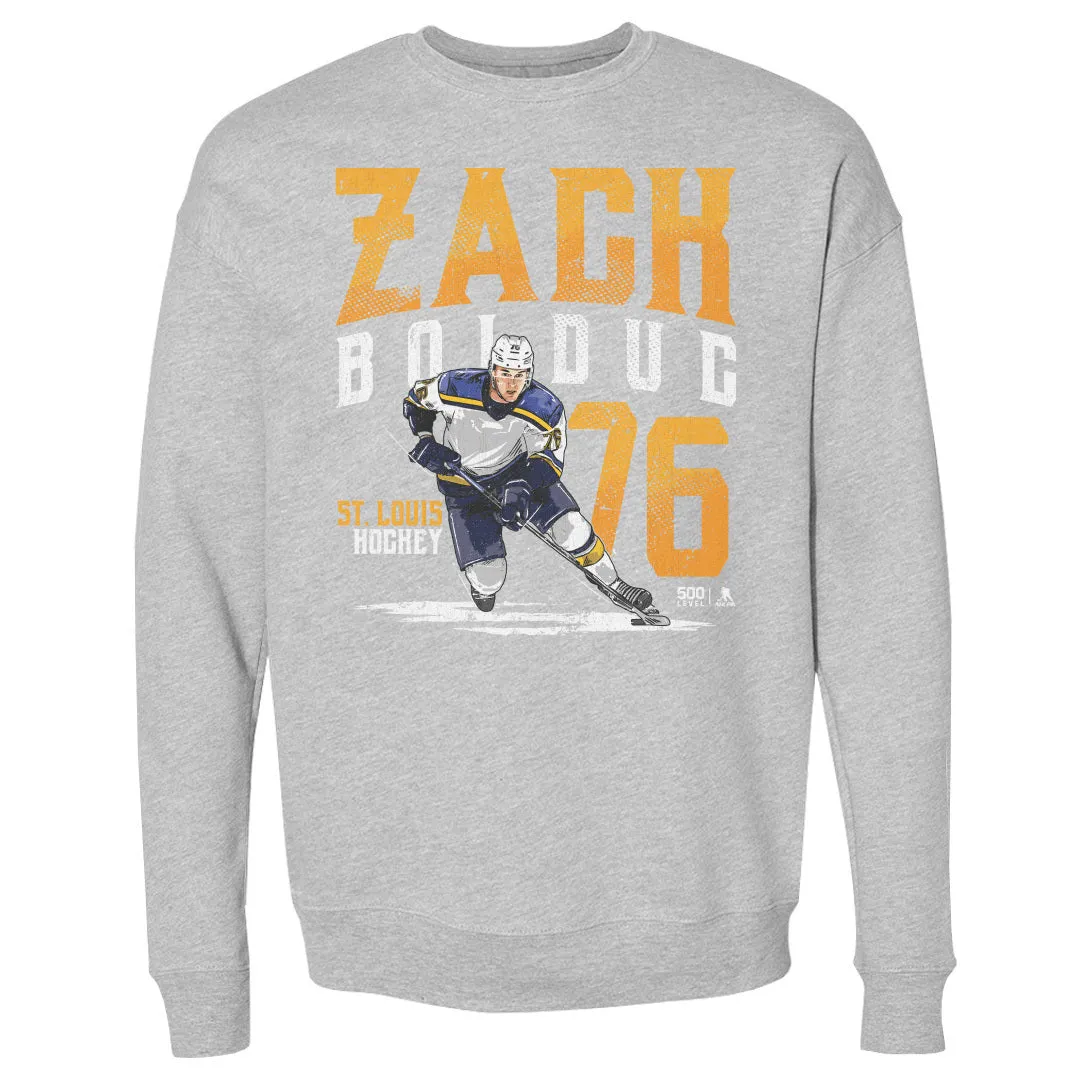 Zack Bolduc St. Louis Player Name WHT sold by 500 Level