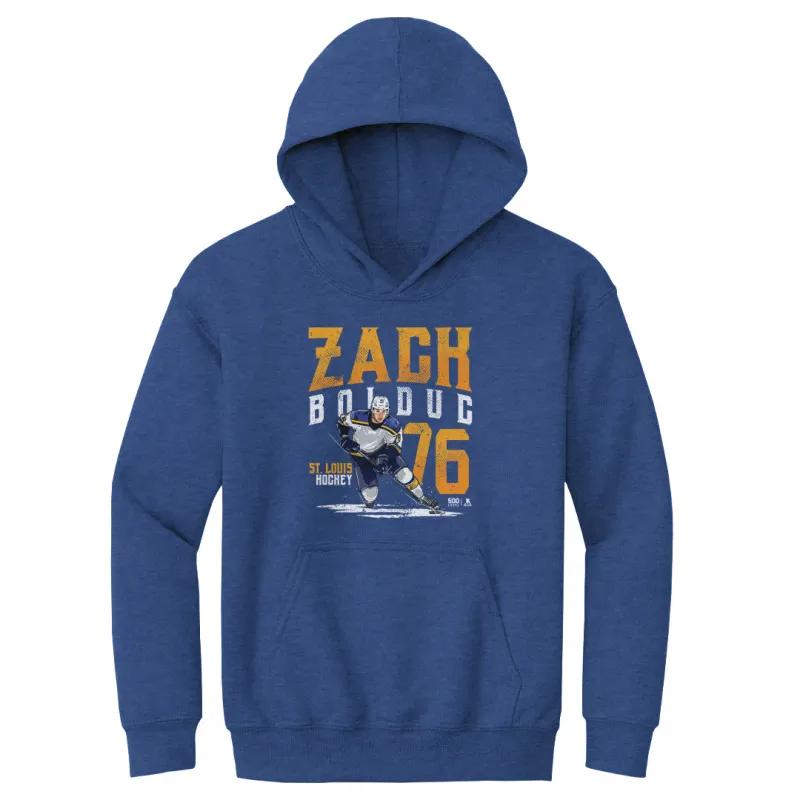Zack Bolduc St. Louis Player Name WHT sold by 500 Level