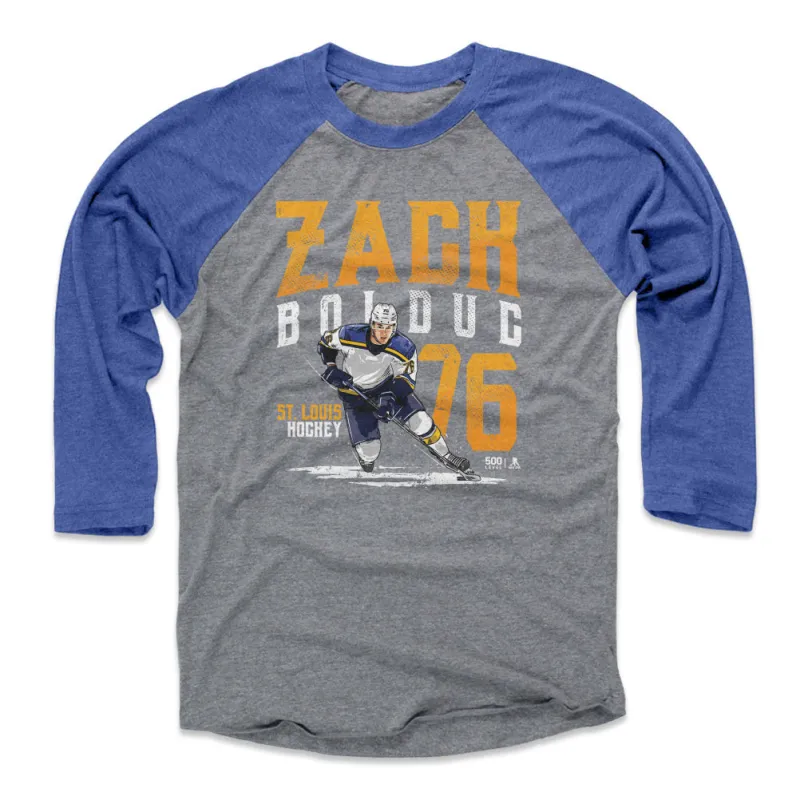 Zack Bolduc St. Louis Player Name WHT sold by 500 Level