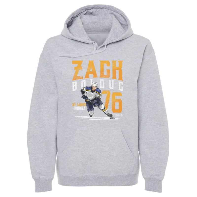 Zack Bolduc St. Louis Player Name WHT sold by 500 Level