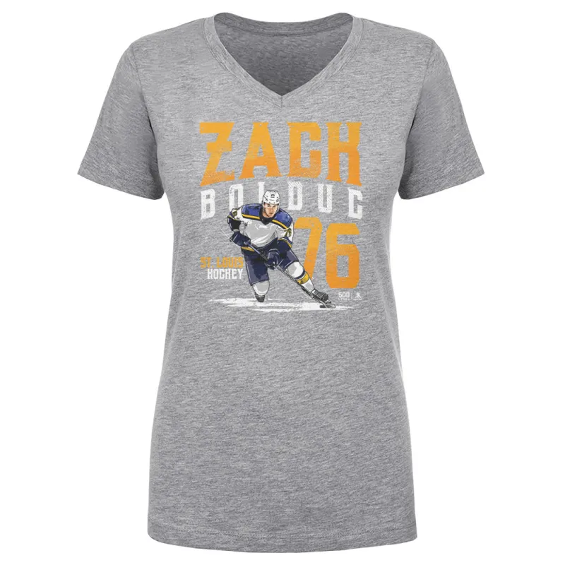 Zack Bolduc St. Louis Player Name WHT sold by 500 Level