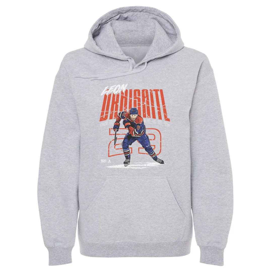 Leon Draisaitl Edmonton Player Name WHT sold by 500 Level