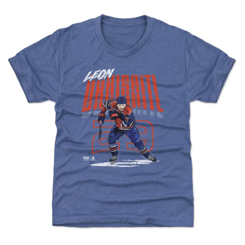 Leon Draisaitl Edmonton Player Name WHT sold by 500 Level