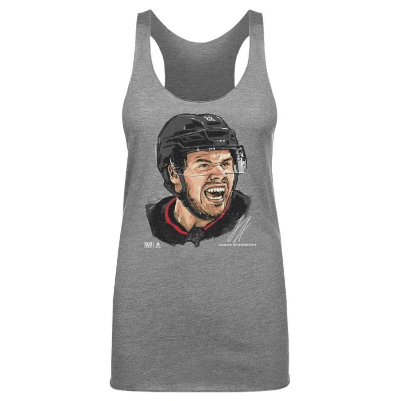 Logan Stankoven Carolina Portrait WHT sold by 500 Level