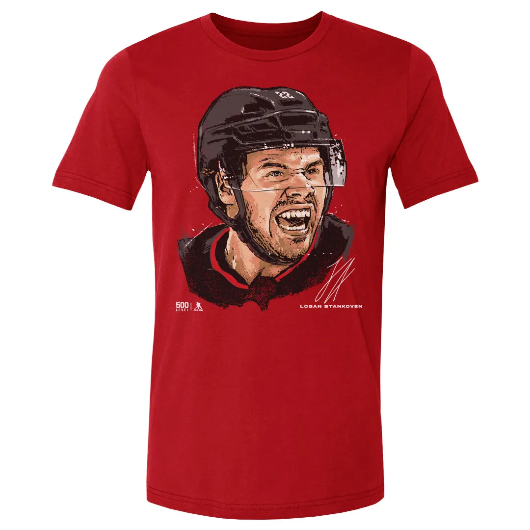 Logan Stankoven Carolina Portrait WHT sold by 500 Level product image thumbnail 3