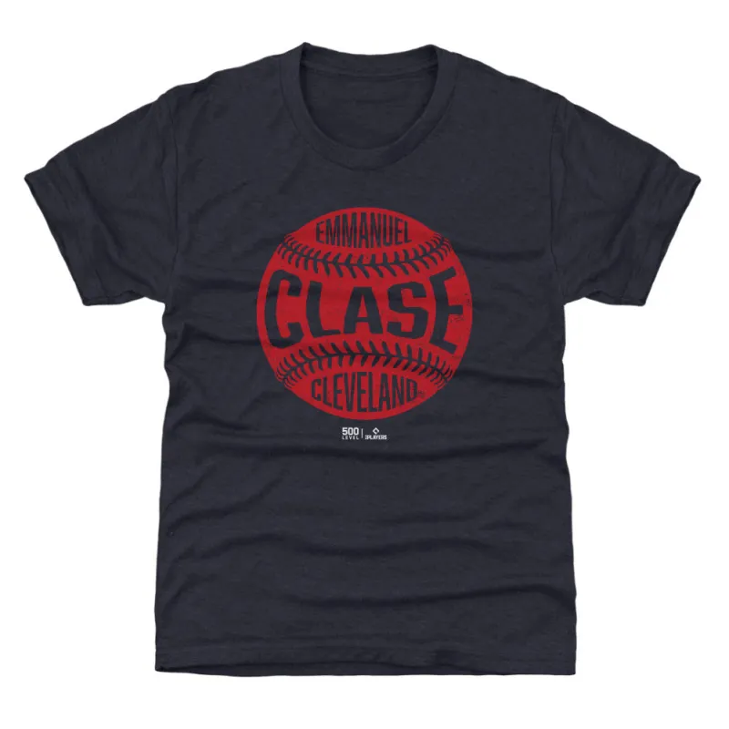 Emmanuel Clase Cleveland Vintage Baseball WHT sold by 500 Level