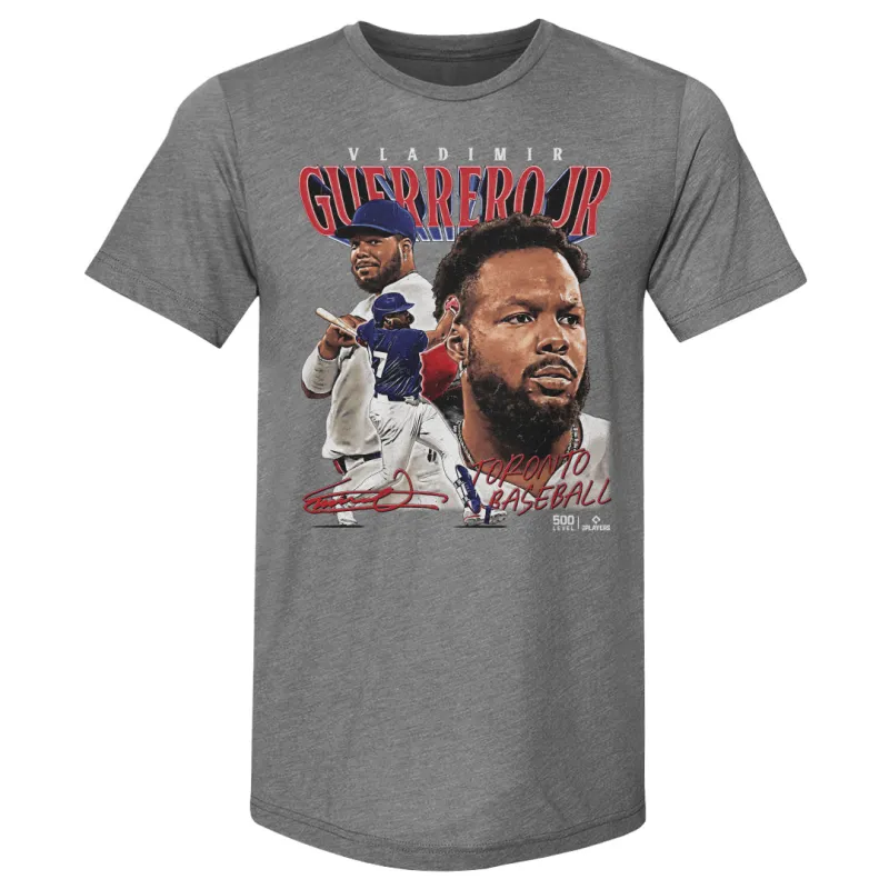 Vladimir Guerrero Jr. Toronto Vintage WHT sold by 500 Level