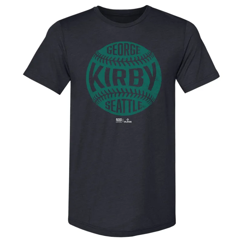 George Kirby Seattle Vintage Baseball WHT sold by 500 Level