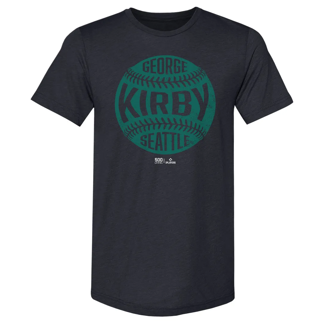 George Kirby Seattle Vintage Baseball WHT sold by 500 Level