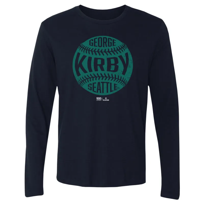 George Kirby Seattle Vintage Baseball WHT sold by 500 Level