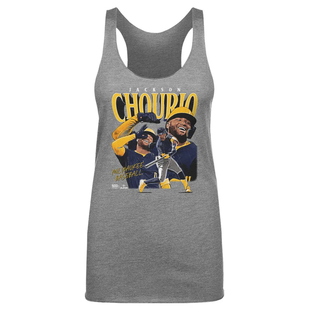 Jackson Chourio Milwaukee Vintage WHT sold by 500 Level