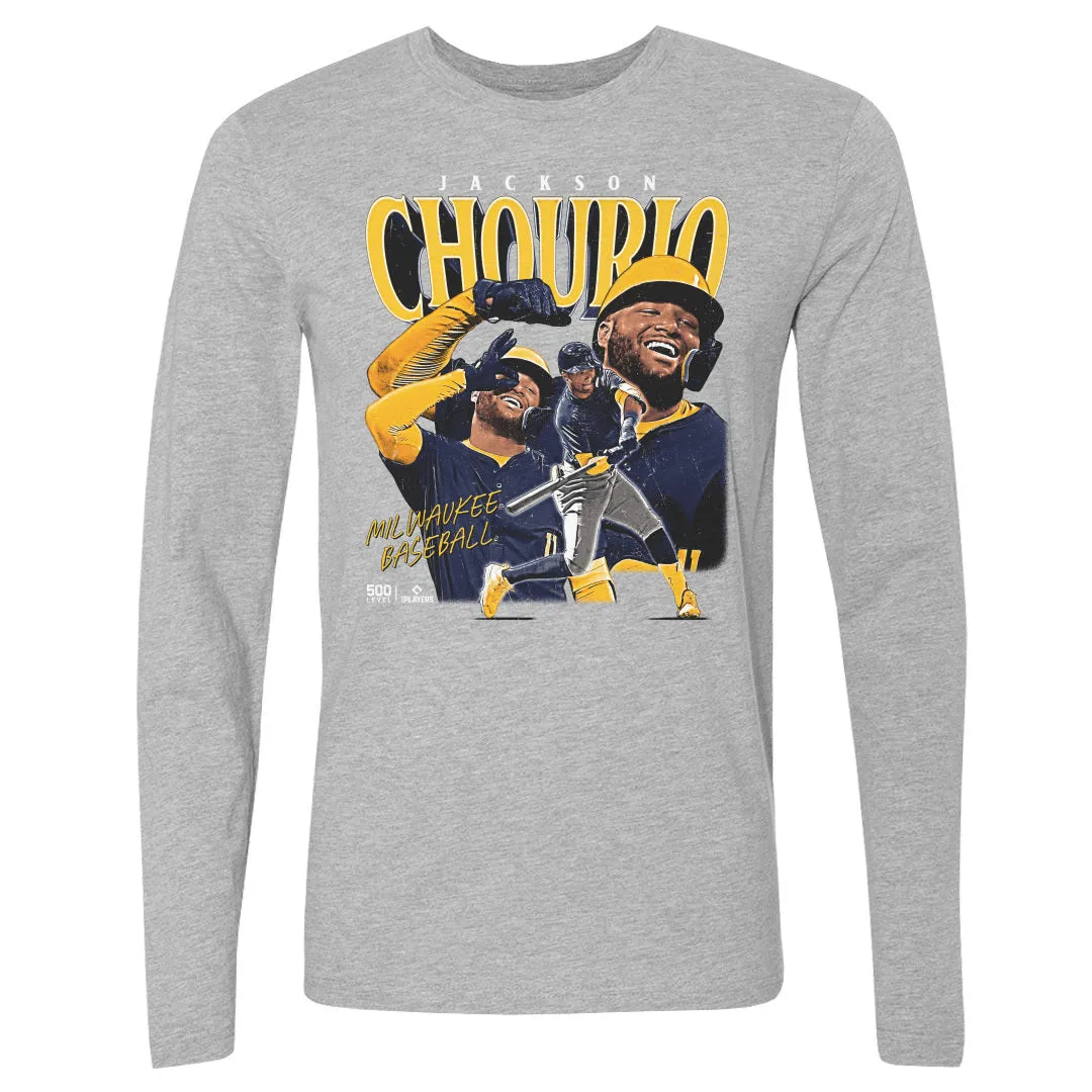 Jackson Chourio Milwaukee Vintage WHT sold by 500 Level product image thumbnail 2