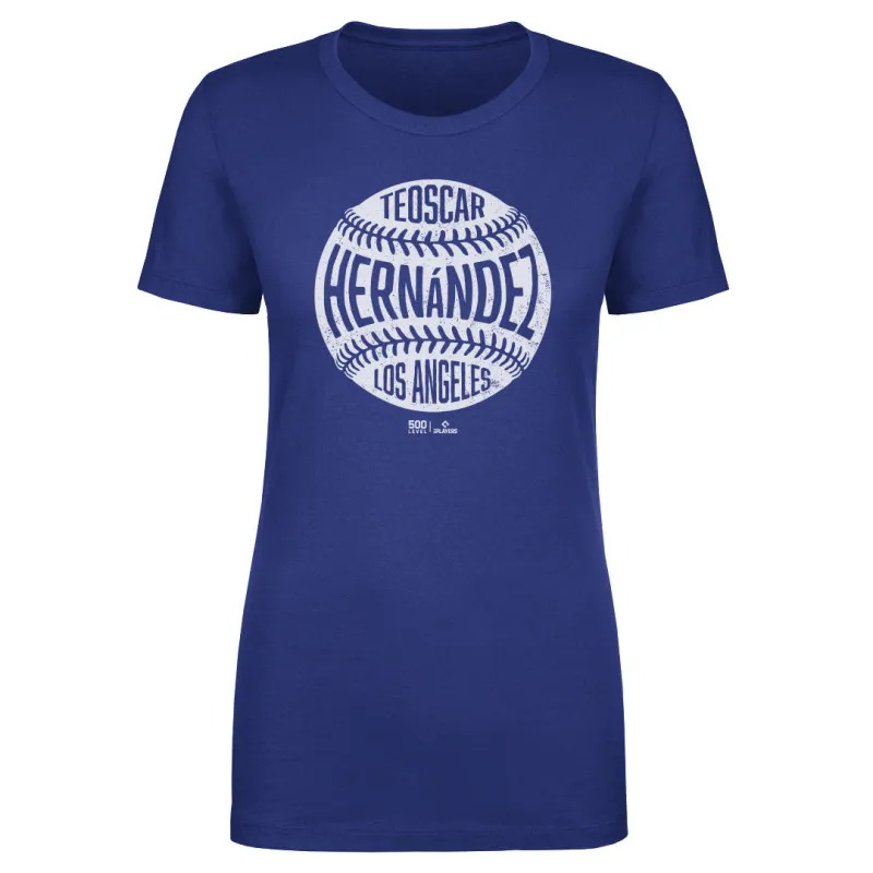 Teoscar Hernandez Los Angeles D Vintage Baseball WHT sold by 500 Level