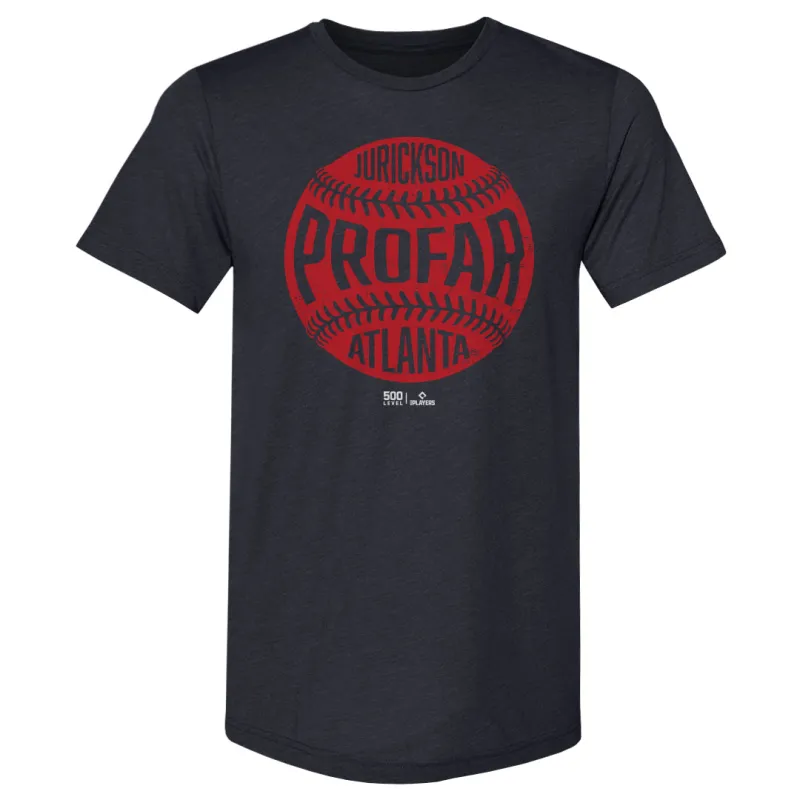 Jurickson Profar Atlanta Vintage Baseball WHT made by 500 Level