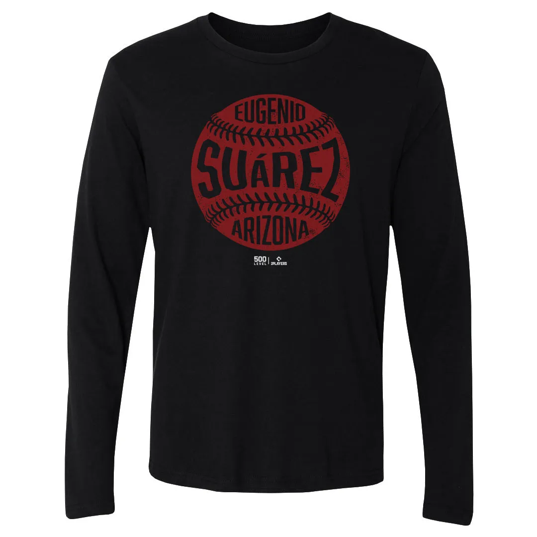 Eugenio Suarez Arizona Vintage Baseball WHT sold by 500 Level