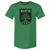 Austin FC Vintage Primary Logo Black WHT sold by 500 Level