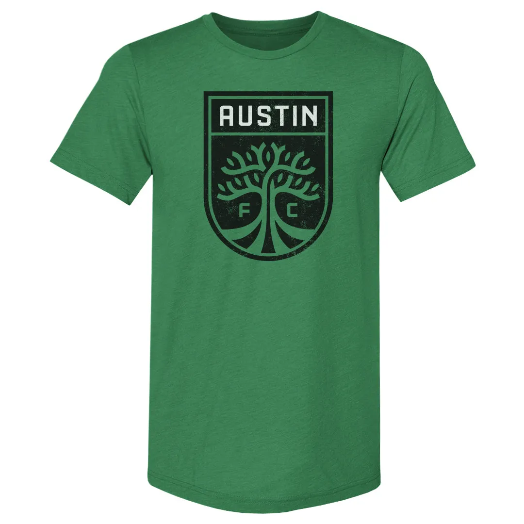 Austin FC Vintage Primary Logo Black WHT sold by 500 Level