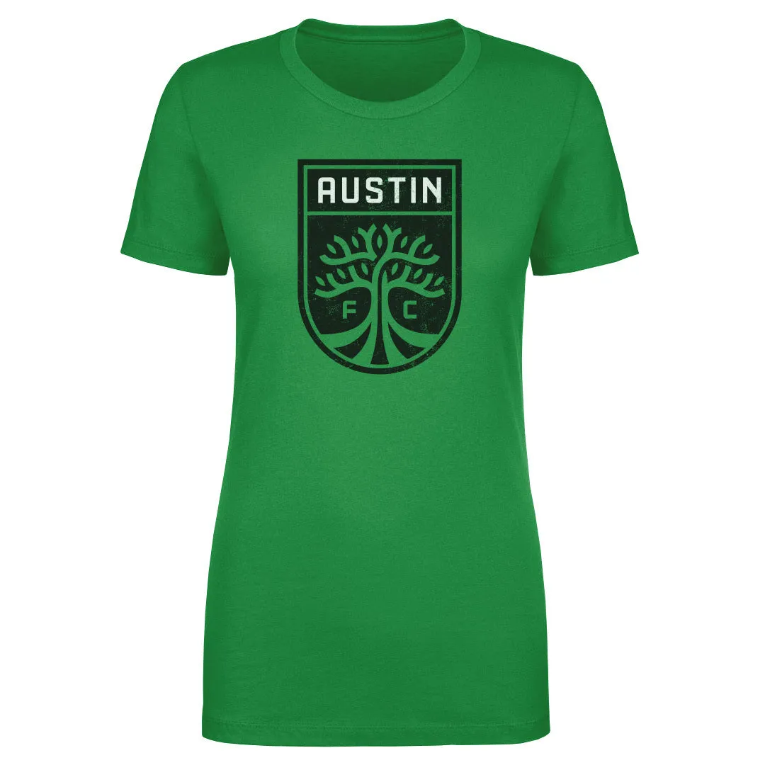 Austin FC Vintage Primary Logo Black WHT sold by 500 Level