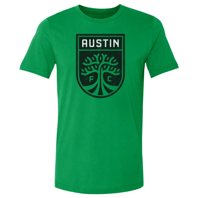 Austin FC Vintage Primary Logo Black WHT sold by 500 Level