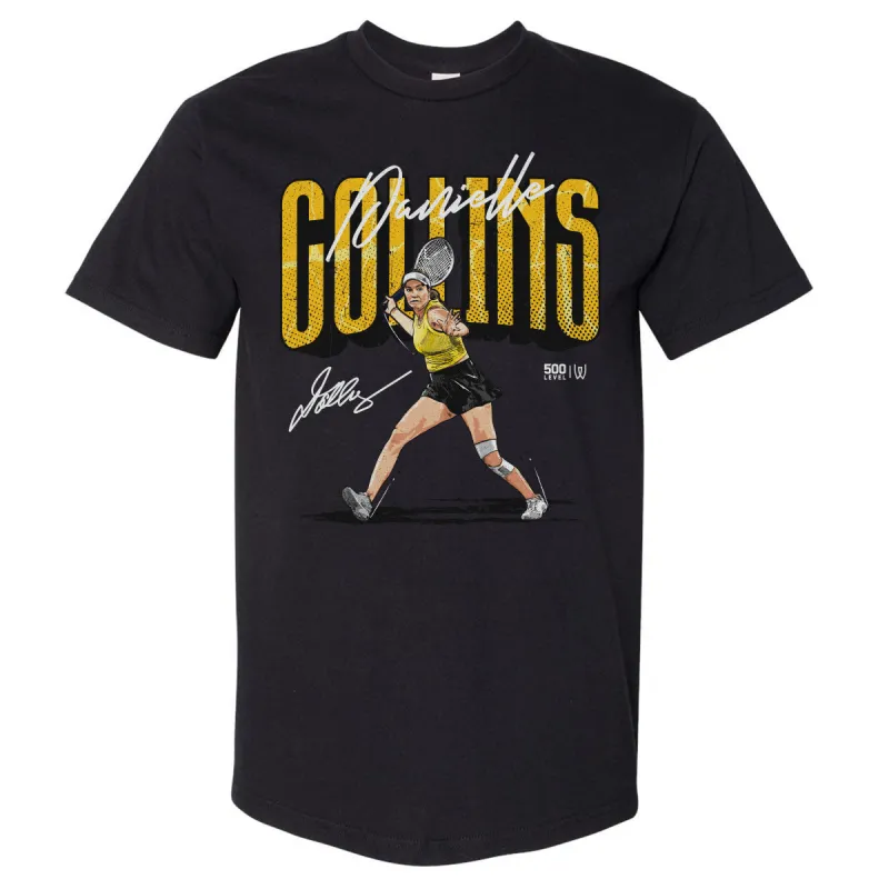 Danielle Collins Player Name WHT sold by 500 Level