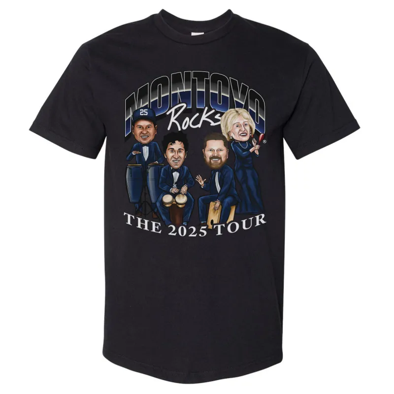 Montoyo Band The 2025 Tour WHT sold by 500 Level