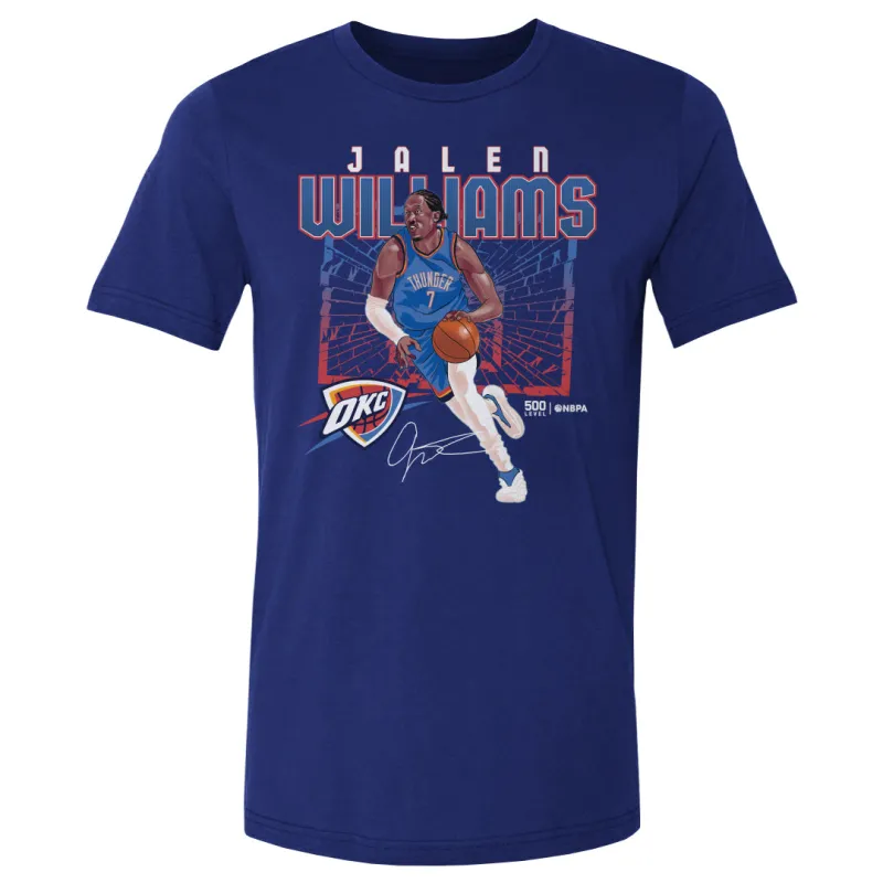 Jalen Williams Oklahoma City Thunder Shattered WHT sold by 500 Level