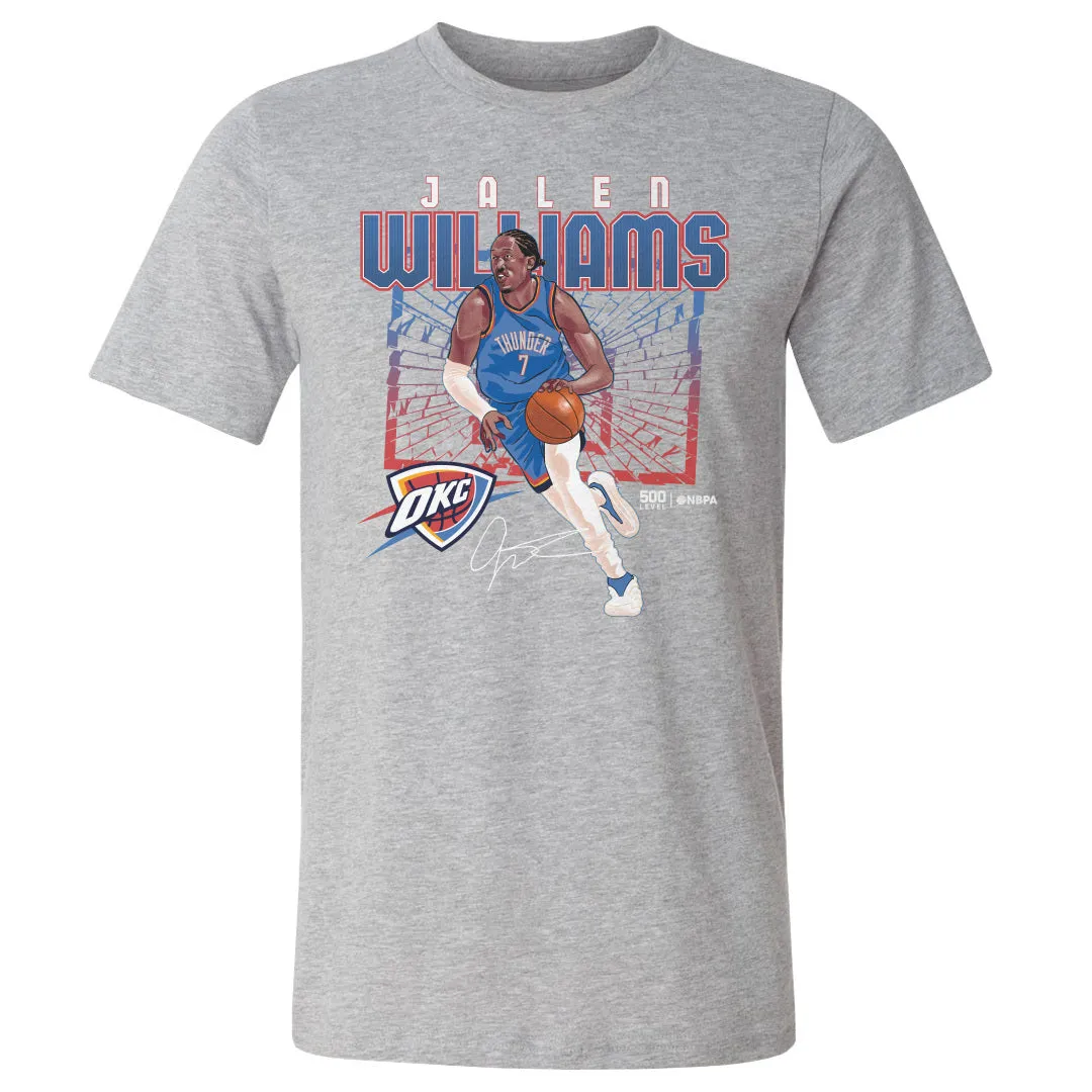 Jalen Williams Oklahoma City Thunder Shattered WHT sold by 500 Level product image thumbnail 3