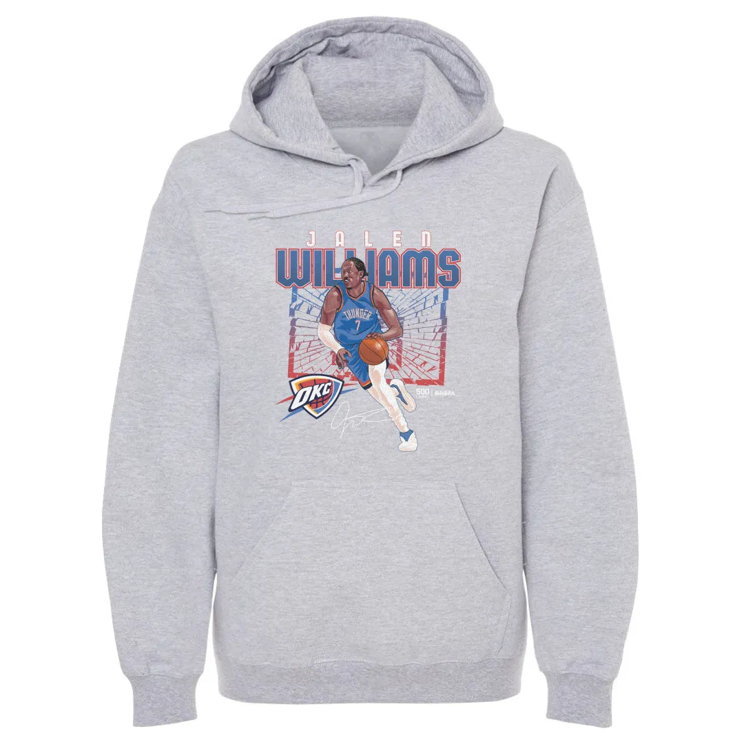 Jalen Williams Oklahoma City Thunder Shattered WHT sold by 500 Level product image thumbnail 2
