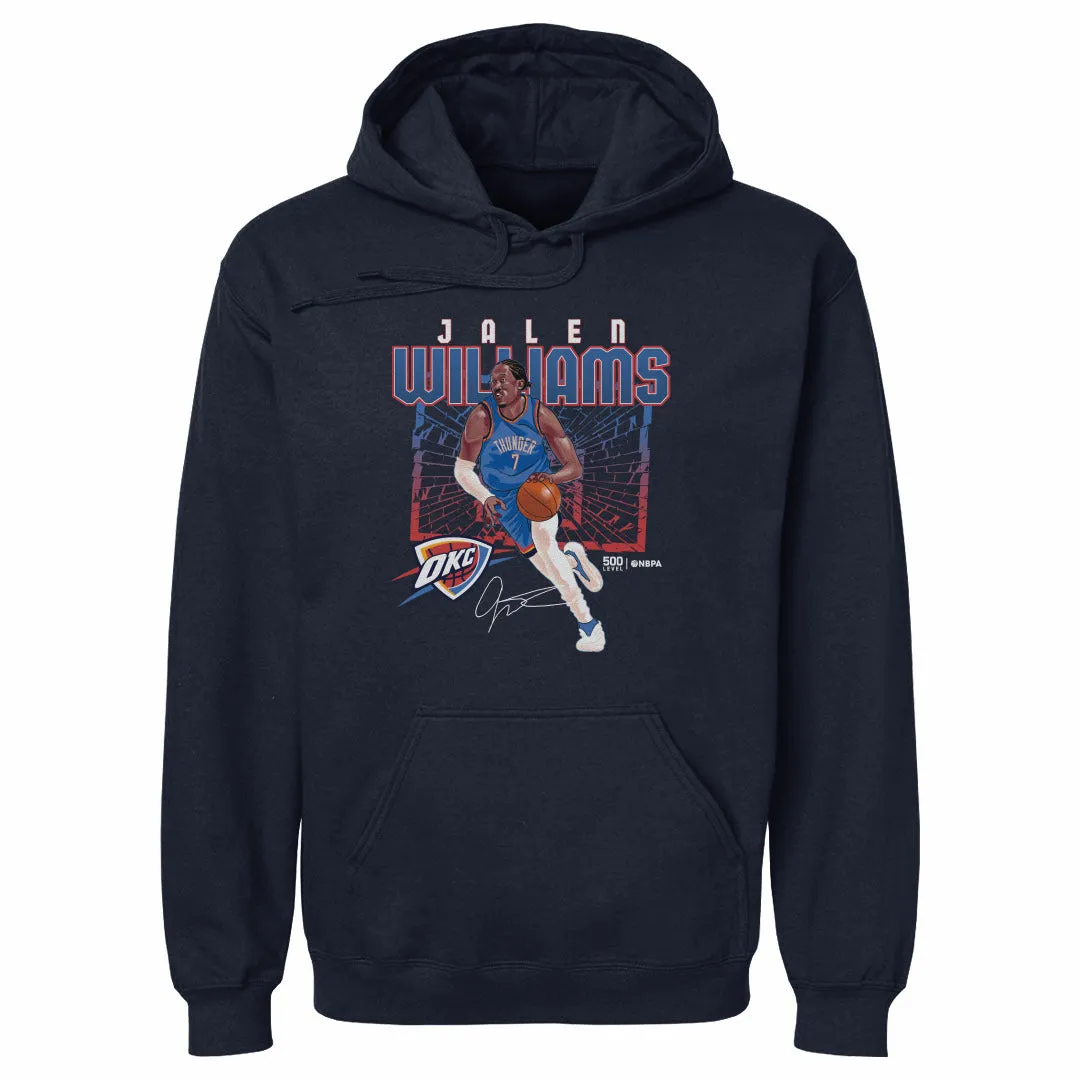 Jalen Williams Oklahoma City Thunder Shattered WHT sold by 500 Level product image thumbnail 3