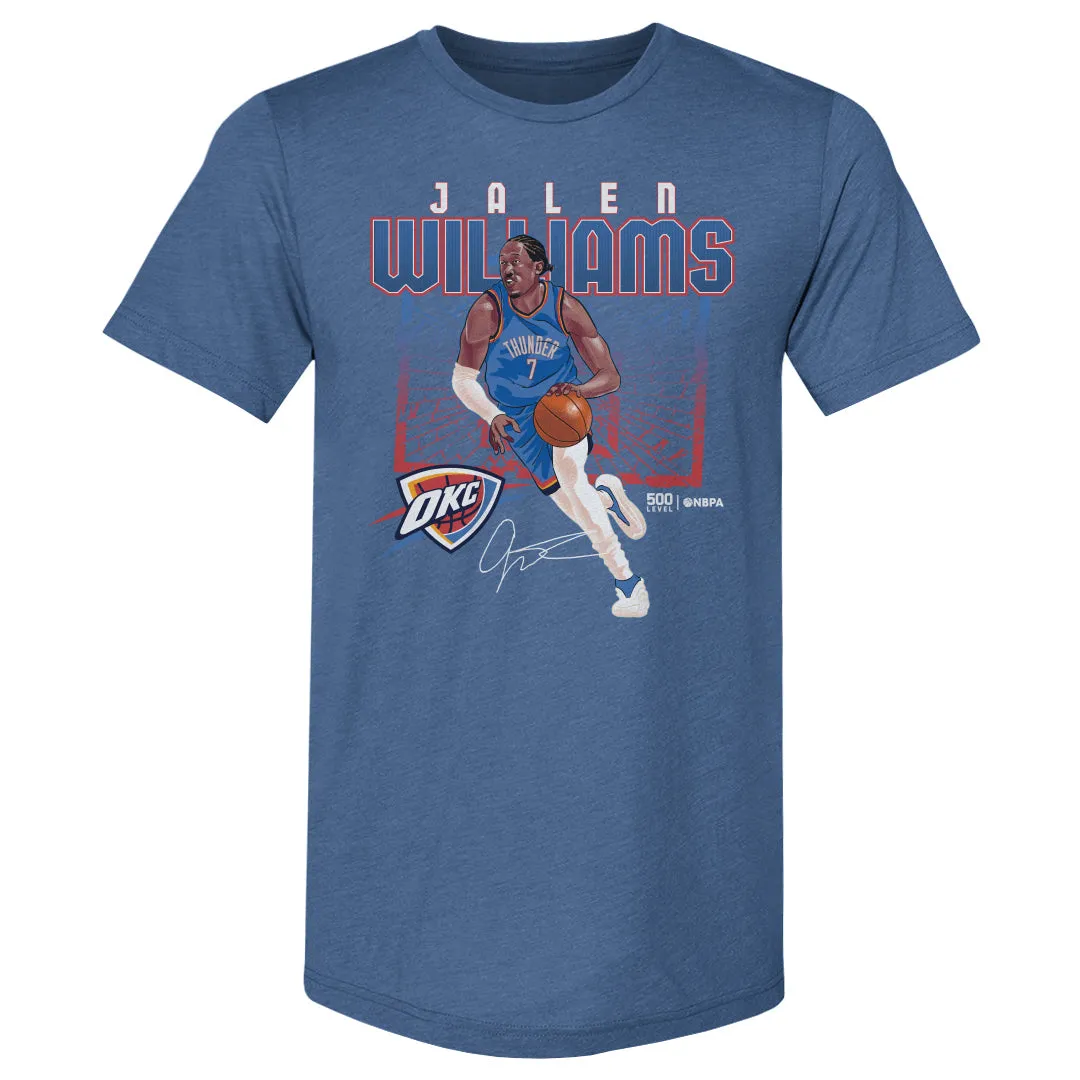 Jalen Williams Oklahoma City Thunder Shattered WHT sold by 500 Level product image thumbnail 2