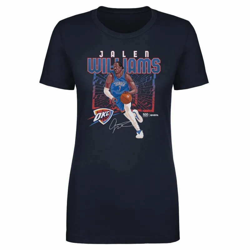 Jalen Williams Oklahoma City Thunder Shattered WHT sold by 500 Level